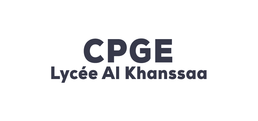 CPGE Lycée Al Khansaa
